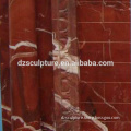 Natural red blood marble